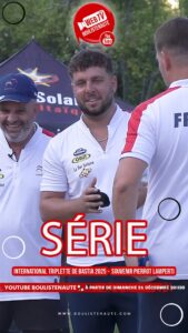 Lire la suite à propos de l’article La série de vidéos pétanque : International triplette de Bastia 2025 – TOP 1000 – Souvenir Pierrot Lamperti
