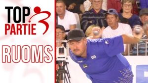 Lire la suite à propos de l’article TOP 👍🏻 Huitième CAZES vs FOURNIE : International triplette à pétanque de Ruoms 2025