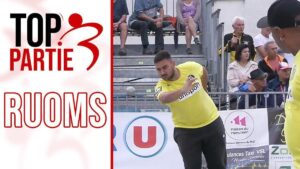 Lire la suite à propos de l’article TOP 👍🏻 Quart LUCIEN vs ANDRIANTSEHENO : International triplette à pétanque de Ruoms 2025