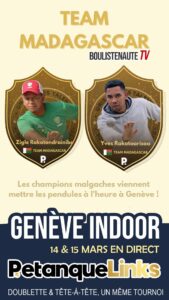 Lire la suite à propos de l’article Geneva Indoor : Les champions de pétanque malgaches donnent le ton à Genève