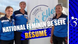 Lire la suite à propos de l’article Résumé vidéo pétanque : Beaux gestes du National féminin de Sète 2026