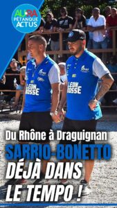Lire la suite à propos de l’article Du Rhône à Draguignan : Sarrio-Bonetto déjà dans le tempo !