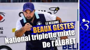 Lire la suite à propos de l’article Feltain, Chagneau, Demptos : les plus beaux gestes du National triplette mixte de l’Albret à Nérac 2026 – Résumé Pétanque