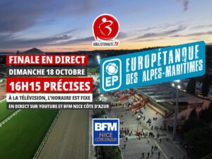 Lire la suite à propos de l’article Europétanque : dimanche à 16h15 sur BFM Nice Côte d’Azur, la pétanque sur tous les écrans !